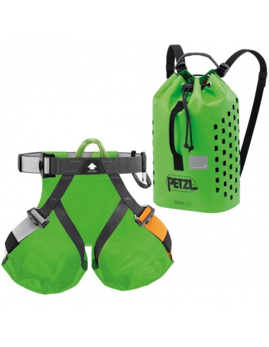Pack arnes Canyon Club + mochila Yara Club 15l - Pack básico para barrancos - Petzl