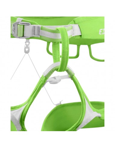 Ace III (neon green) - Arnés de escalada ultraligero para recorridos exigentes - Edelrid