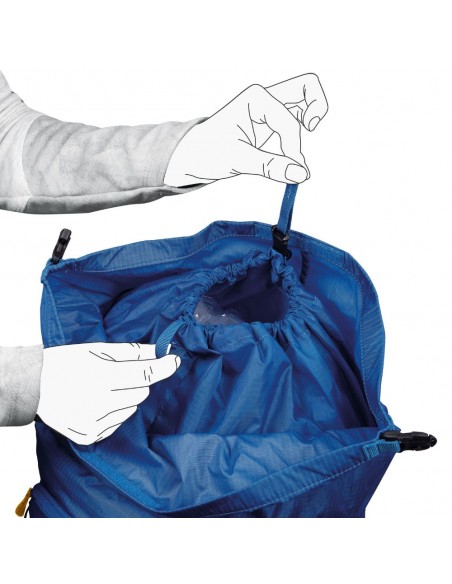 X3 Backdoor - Mochila esquí alpinismo (Green / white - 30L) - Camp