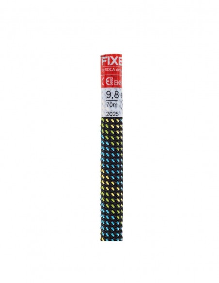 Buoux 9.8mm (80m) + 12 cintas puput (8 x 18cm + 4 x24cm) - Pack de cuerda y cintas express  - Fixe