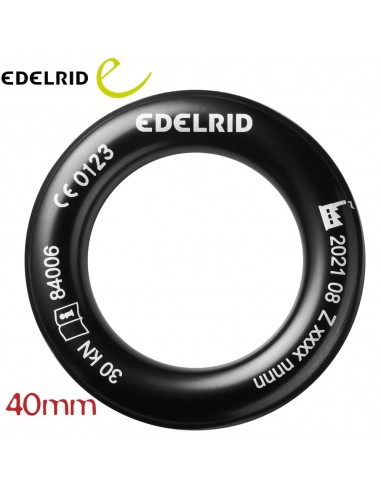 Ring Alu (black) -Anillo ligero de...
