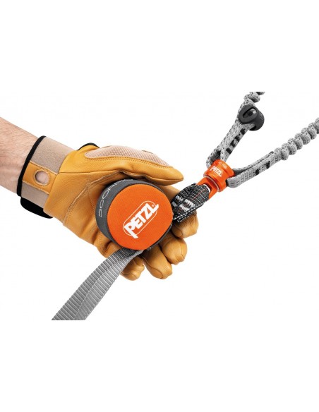 Scorpio Vertigo SW - Disipador vía ferrata con giratorio - Petzl