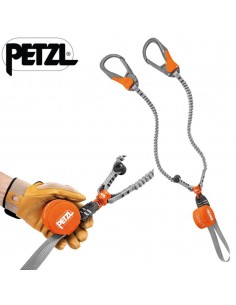 Scorpio Eashook SW - Disipador vía ferrata con giratorio - Petzl