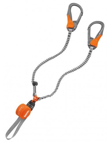 Scorpio Eashook SW - Disipador vía ferrata con giratorio - Petzl