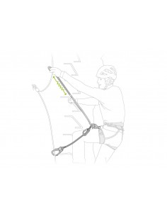 Scorpio Eashook - Disipador vía ferrata - Petzl 2