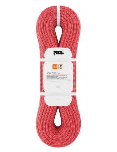 Pack Arial 9,5mm 80m + 10 rubans Esprit 17cm - Pack d'escalade sportive - Petzl