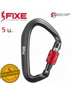 Pack 5 Puput Screw - Mosqueton asimetrico de rosca - Fixe