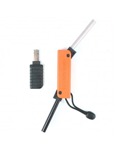 Dual action Firestarter - Encendedor de supervivencia - Lifesystems