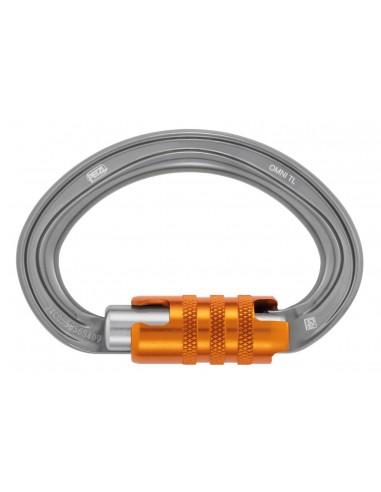Pack arnés Aven + Omni triact lock - Arnés espeleo y mosqueton ventral - Petzl