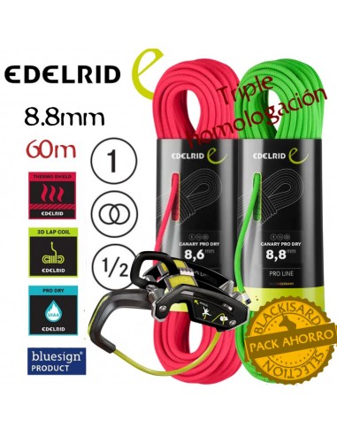 Pack 2 Canary Pro Dry 8,6 mm 60m...