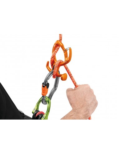 Push + 9mm (200m) Orange - chaîne semi-statique ultra-résistante pour spéleum - Petzl