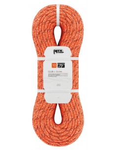 Club + 10mm (40m) Naranja - cuerda semiestática ultrarresistente de barrancos y espeleología - Petzl 2