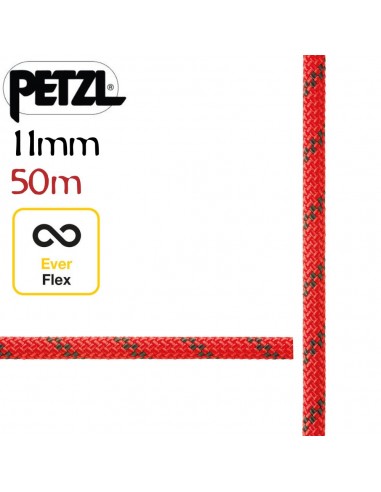 Axe 11mm (50m) Rouge - Cuerda...
