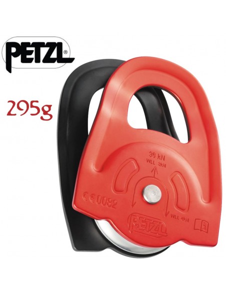 Minder - Polea  de alta resistencia para realizar montajes antirretorno - Petzl