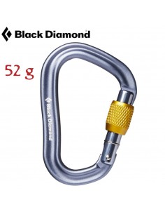 Vaporlock Screwgate - Mosquetón de pera ideal para asegurar - Black Diamond