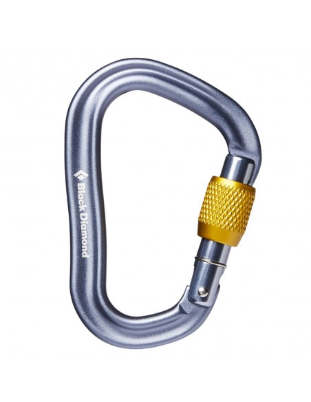 Vaporlock Screwgate - Mosquetón de pera ideal para asegurar - Black Diamond