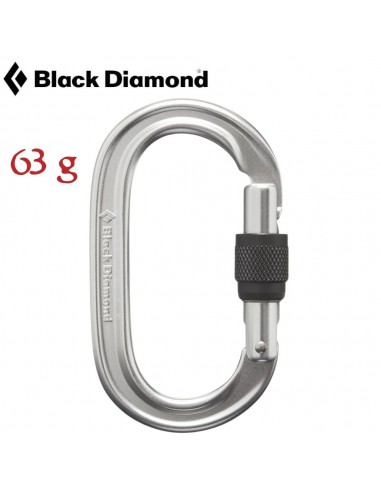 Oval Keylock Scrwgt Carabiner -...