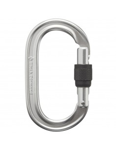 Oval Keylock Scrwgt Carabiner - Mosquetón simétrico  - Black Diamond 2