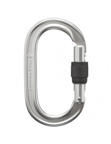 Oval Keylock Scrwgt Carabiner - Mosquetón simétrico  - Black Diamond