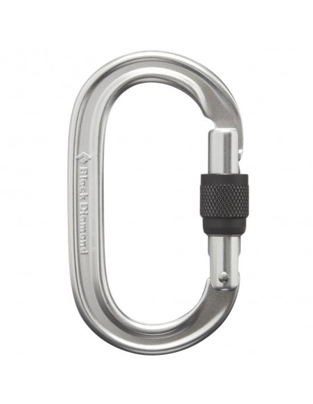Oval Keylock Scrwgt Carabiner - Mosquetón simétrico  - Black Diamond