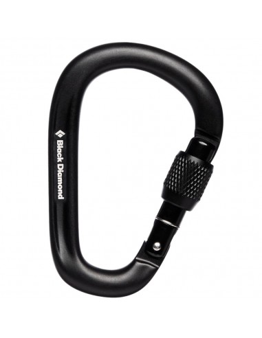 Mosquetón Pearlock Screwgate - Mosquetón de rosca ultraversátil -  Black Diamond