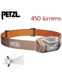 Tikka Core (Marrón) -  Luz frontal recargable de 450 lúmens - Petzl