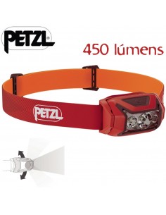 Actik (Rojo) - Luz frontal 450 lúmenes - Petzl