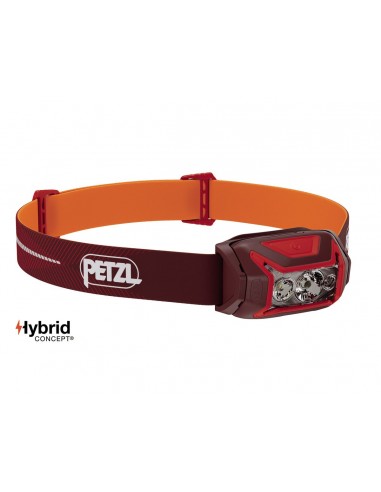 Actik Core (Rojo) -  Luz frontal recargable de 625 lúmens - Petzl