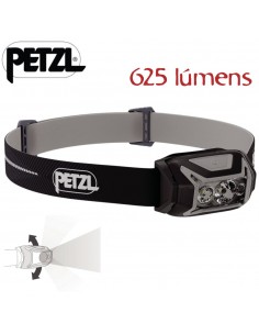 Actik Core (Negro) -  Luz frontal recargable de 625 lúmens - Petzl