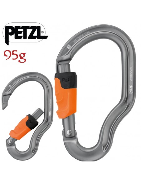 Mosqueton Ferrata Vertigo Wire-lock - Petzl