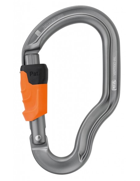 Mosqueton Ferrata Vertigo Wire-lock - Petzl
