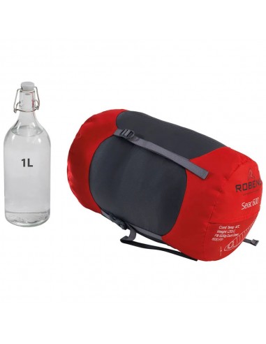 Serac  600 -14º (Gris) - Saco de dormir de plumón con cremallera izquierda - Robens