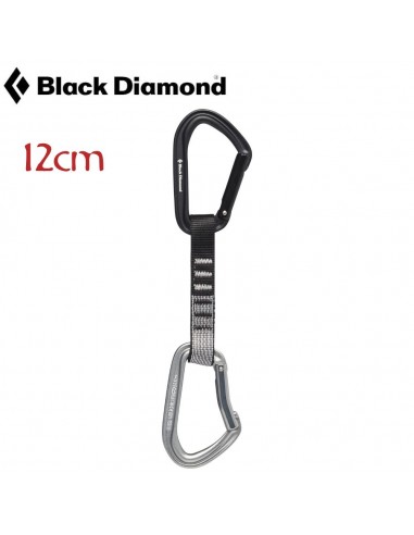 Hotforge quickdraw 12cm (gris) - Cinta exprés -  Black Diamond