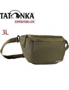 Hip Belt Pouch (Olive) - Riñonera logo - Tatonka