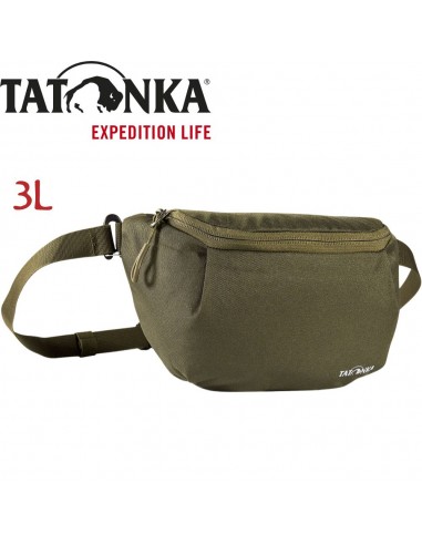 Hip Belt Pouch (Olive) - Riñonera logo - Tatonka