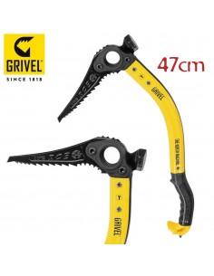 Le North Machine Jaune Ice Vario (47cm) - Piolet marteau tenico pour escalade - Grivel