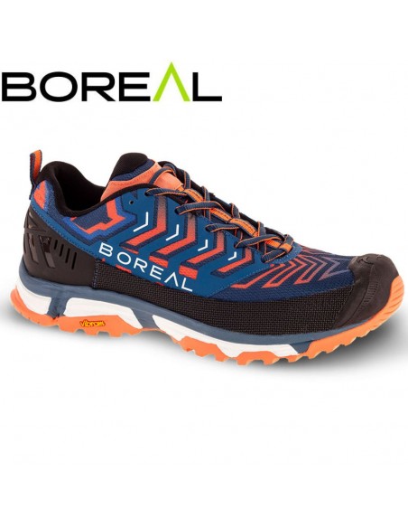 Alligator (Azul/Naranja) - Zapatillas para trail running - Boreal