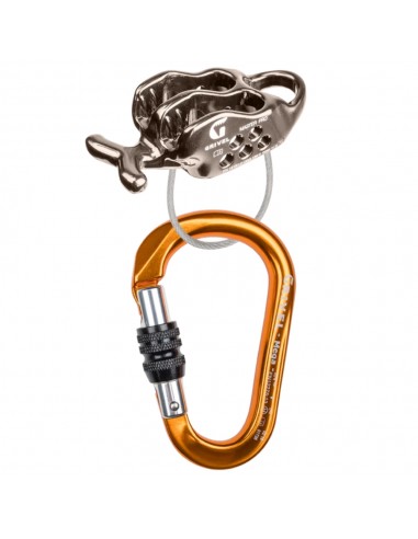 Kit cazoleta Master Pro + mosquetón Mega - Grivel