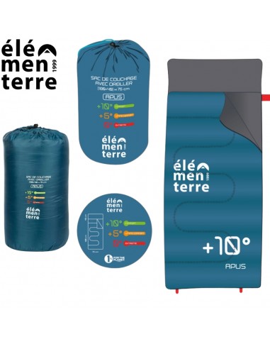 Apus - Saco de dormir con almohada -...