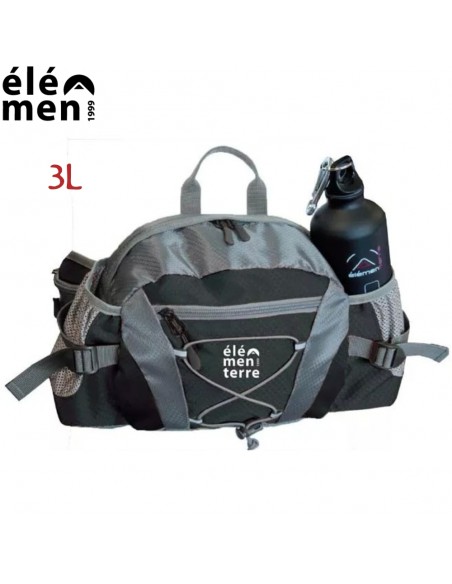 Advent (Negro) - Bolsa de cinturón de 3 L - Elementerre