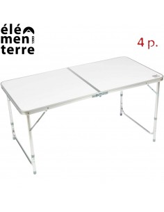 Bazus - Mesa plegable para 4 personas - Elementerre