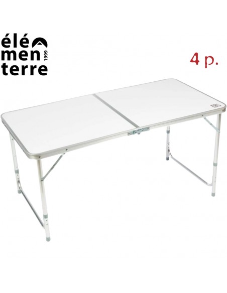 Bazus - Mesa plegable para 4 personas - Elementerre