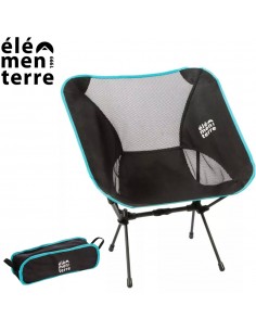 Bomont (negro) - Sillón plegable compacto - Elementerre