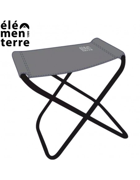 Burley (gris) - Taburete plegable - Elementerre