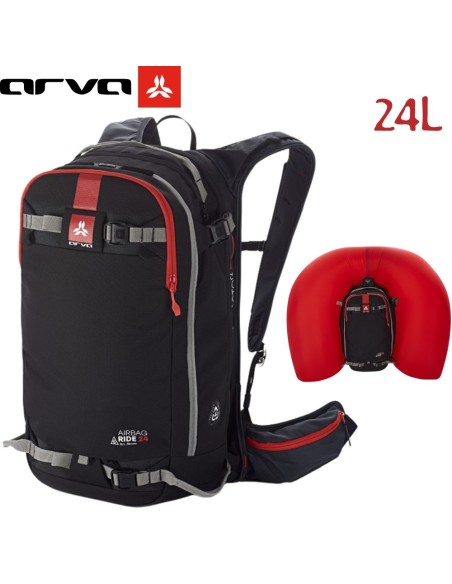 AERBAG RIDE24 SWITCH - sac à dos airbag technique pour freeride - Arva
