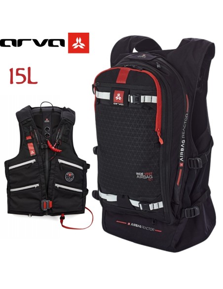 AIRBAG RIDE VEST15+ - Airbag technique Chaleco-mochila - Arva