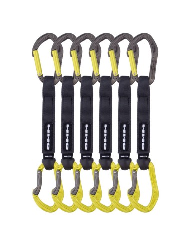 Pack de 6 sangles express Alpha Sport Set DMM 18 cm