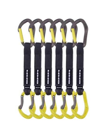 Pack de 6 sangles express Alpha Sport Set DMM 18 cm