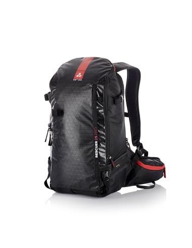 RESCUER 25 PRO (Noir) - Sac à dos technique pour le ski de fond - Arva