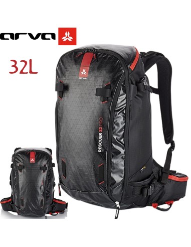 RESCUER 32 PRO (Noir) - Sac à dos technique de ski de voyage - Arva